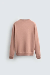 WOOL CASHMERE SWEATER