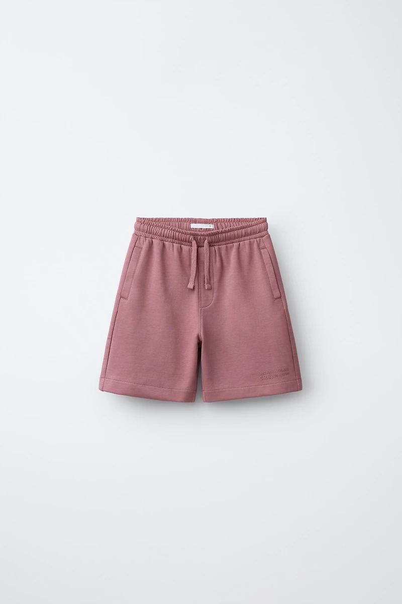 ENSEMBLE T-SHIRT ET BERMUDA INTERLOCK