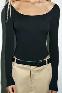 SOFT POLYAMIDE BODYSUIT