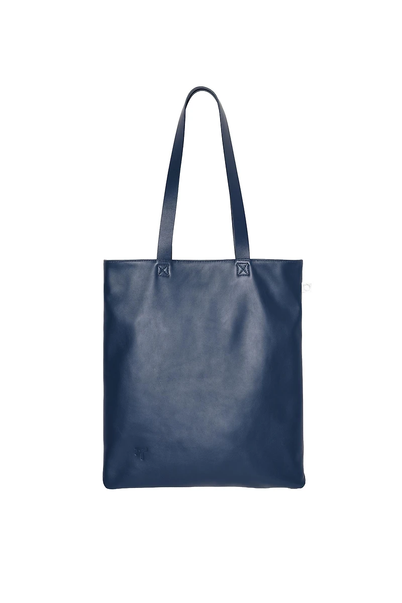 LEATHER SHOPPER BAG