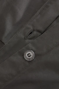 PERCALE COTTON FITTED SHEET | 11.8" THICK ( THREAD COUNT