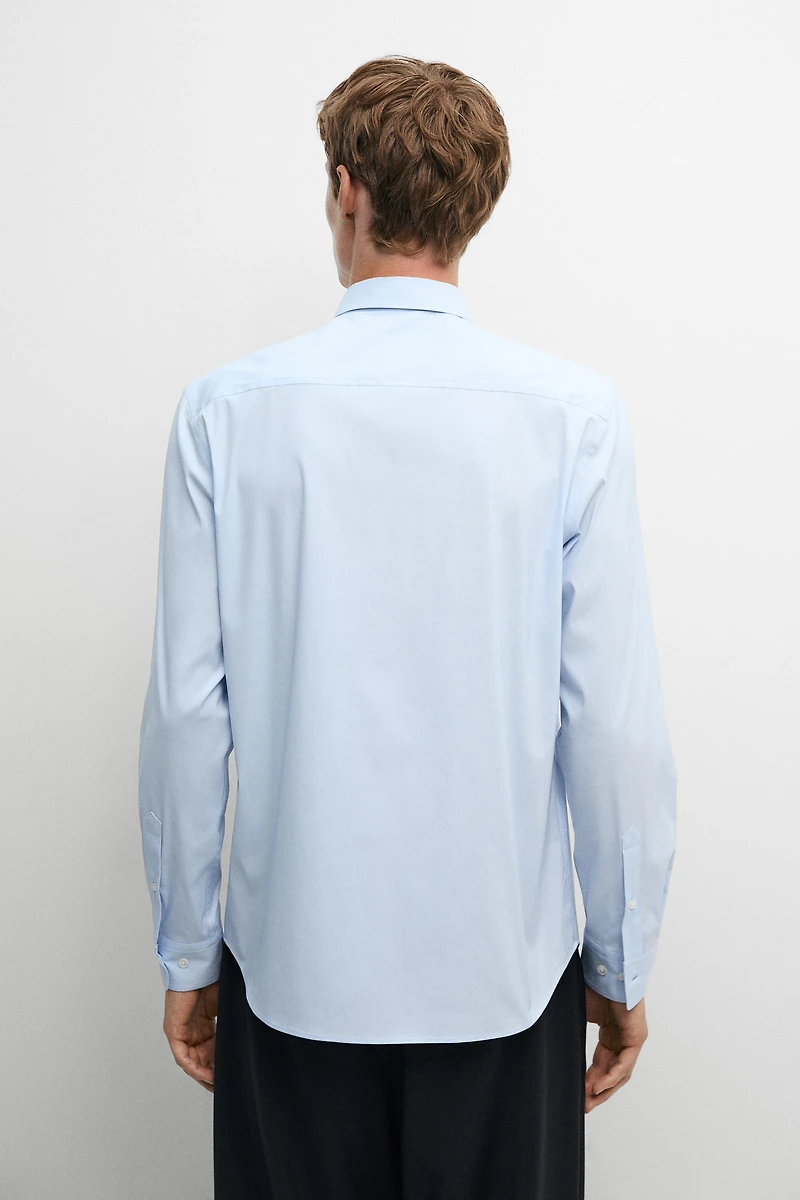 Slim fit stretch shirt