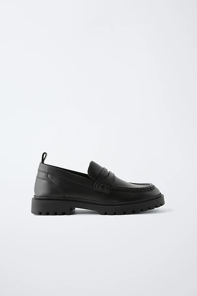 LEATHER SCHOOL SHOES