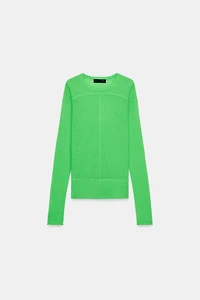 FINE-KNIT WOOL JUMPER