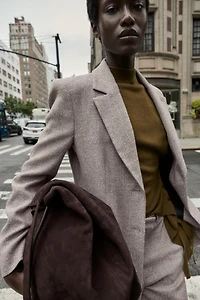 RUSTIC TEXTURED BLAZER
