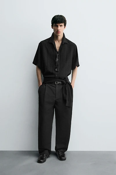 FLUID TEXTURED SHIRT