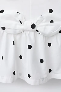 CONTRAST TIE T-SHIRT