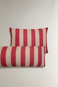 STRIPED LINEN THROW PILLOW COVER | KATHARINE POLE
