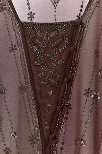 GEORGETTE BEADED EMBROIDERED BLOUSE