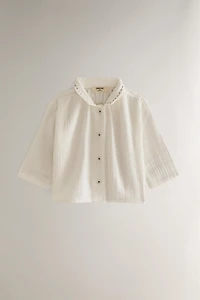 CHEMISE BÉBÉ COTON MOUSSELINE