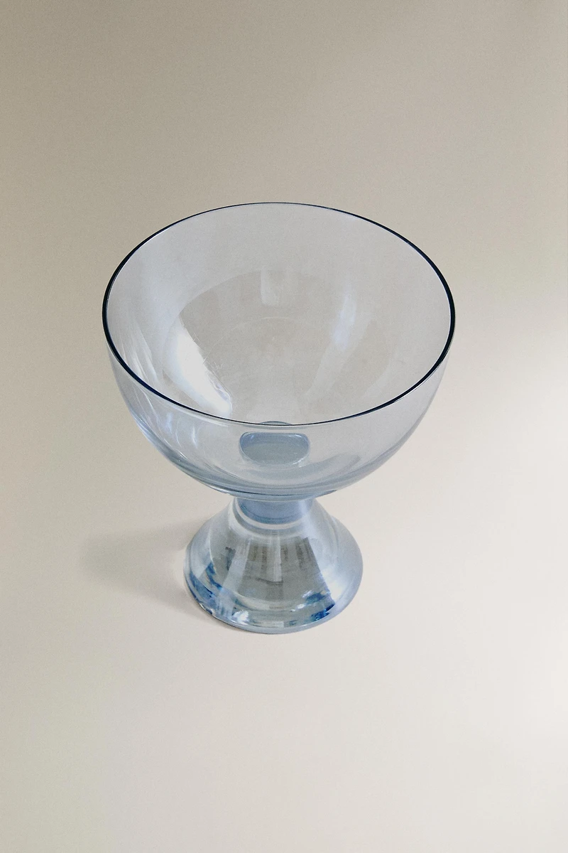 COUPE À GLACE VERRE RECYCLABLE COLORÉ