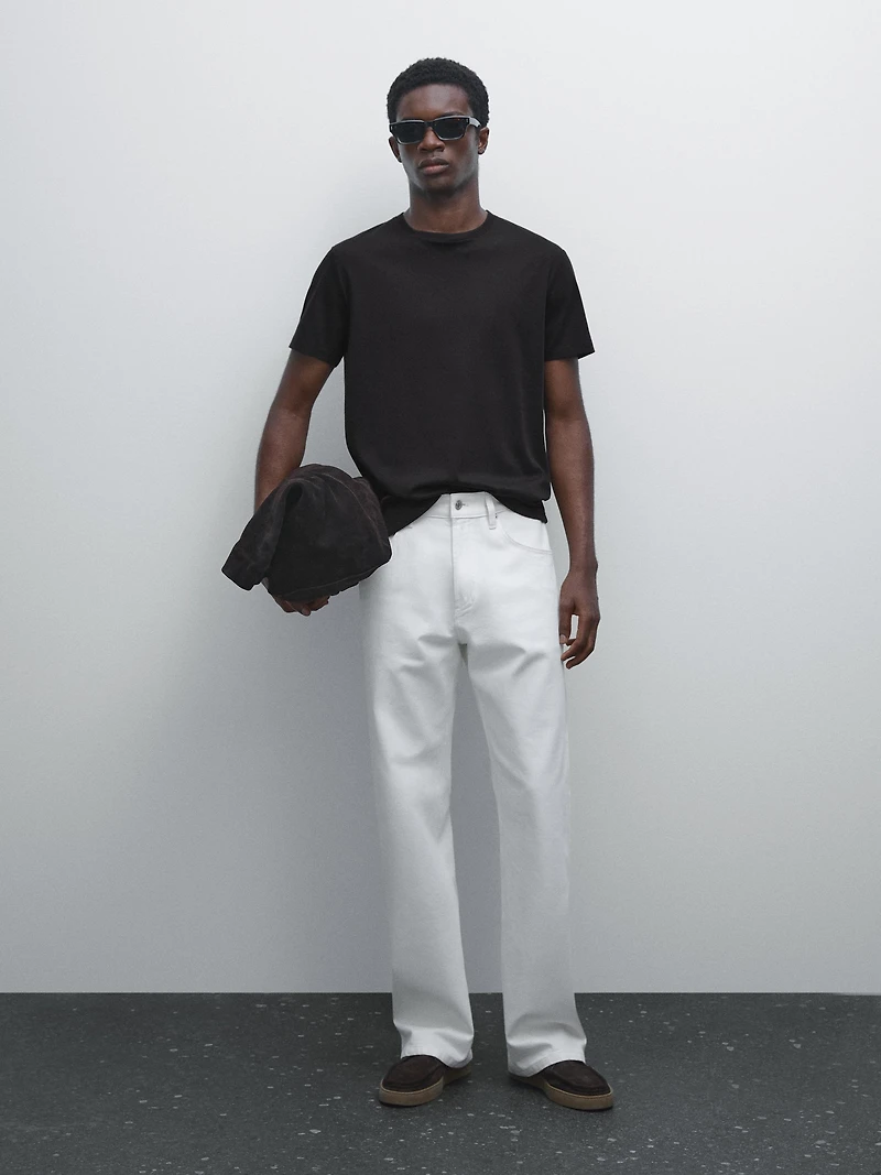 100% mercerised cotton T-shirt