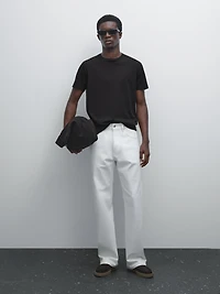 100% mercerised cotton T-shirt