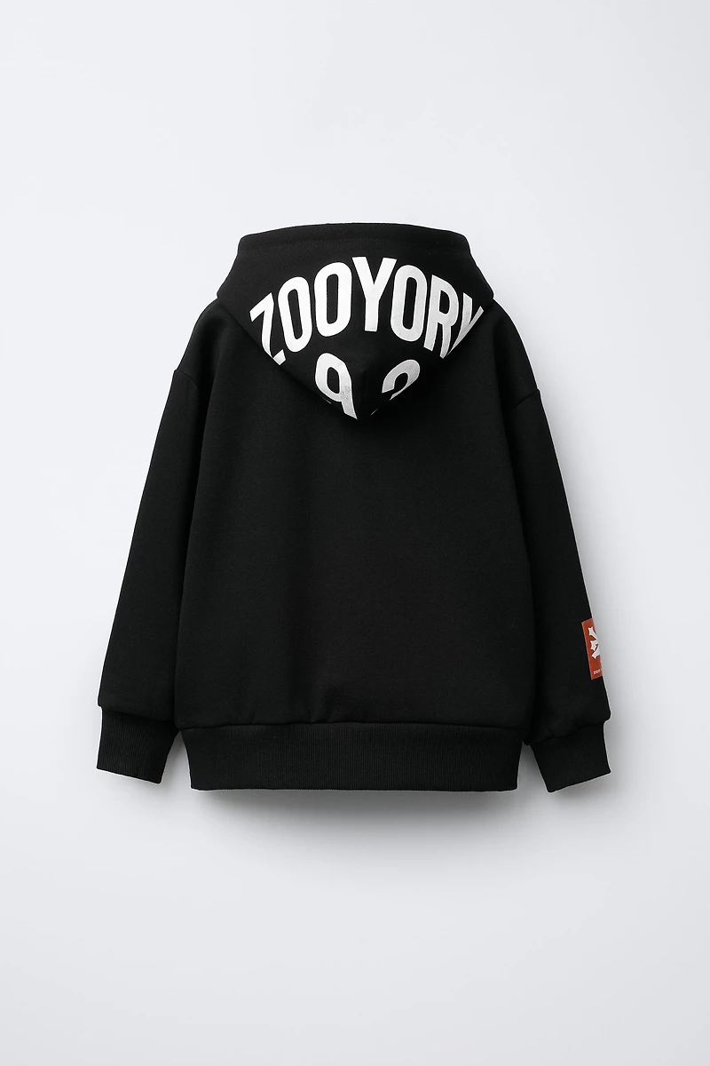 SWEAT À CAPUCHE ZOO YORK® X ZARA
