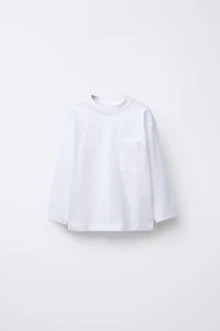 PLAIN POCKET T-SHIRT
