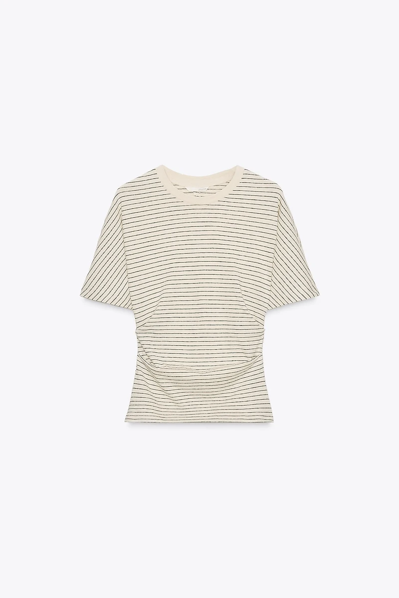 T-SHIRT RUSTIQUE PLIS