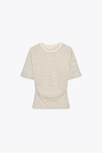 T-SHIRT RUSTIQUE PLIS