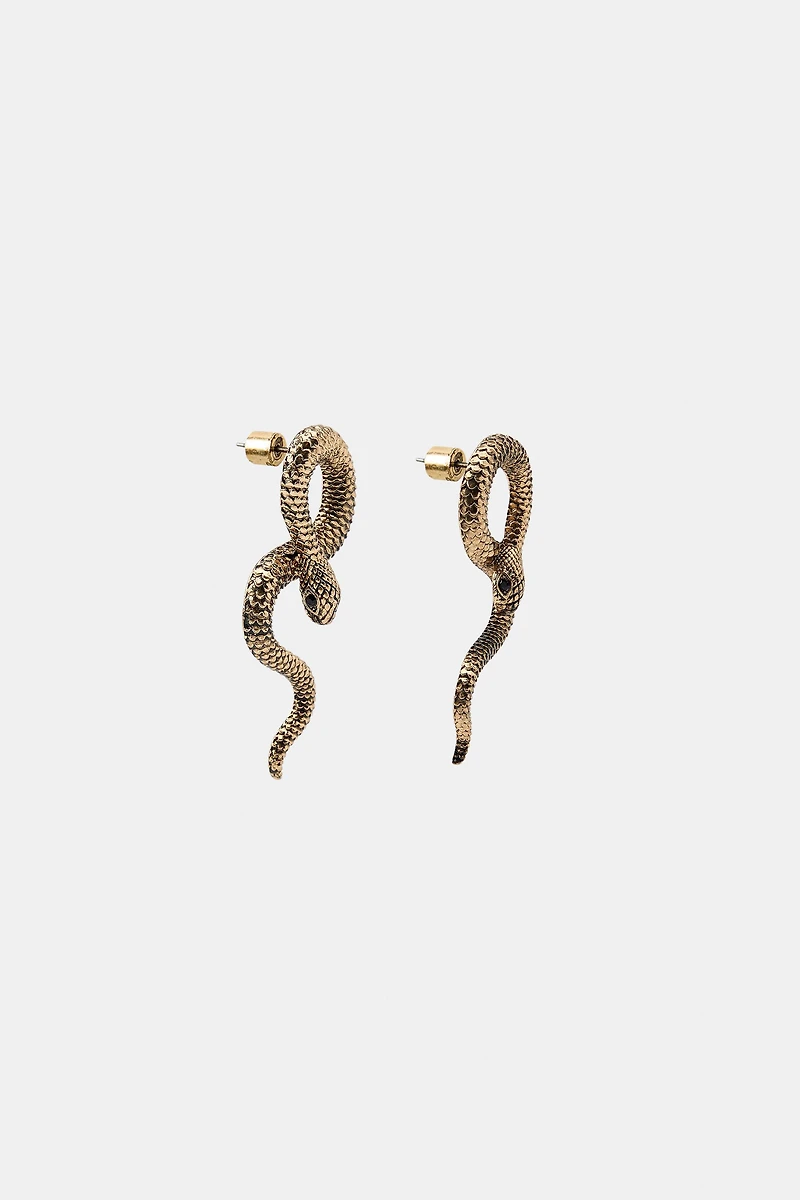 SNAKE EARRINGS