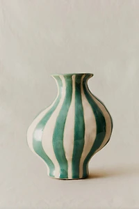 IRREGULAR CERAMIC DECORATIVE VASE