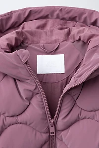 VESTE REMBOURRÉE EFFET GOMMÉ