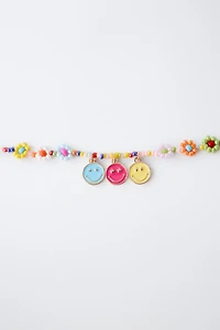 PACK OF RINGS AND BEADED BRACELET SMILEYWORLD ®