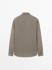 Chemise regular avec poche