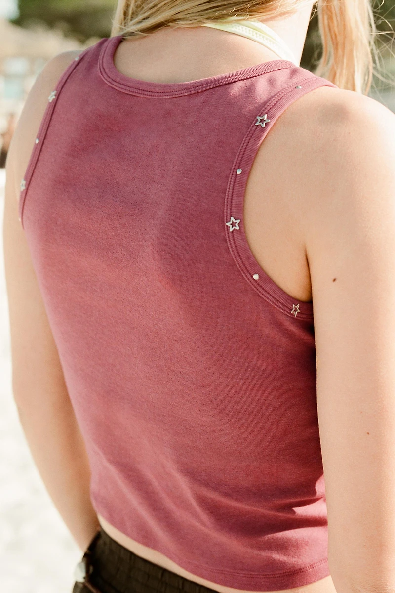 STUD AND STAR T-SHIRT