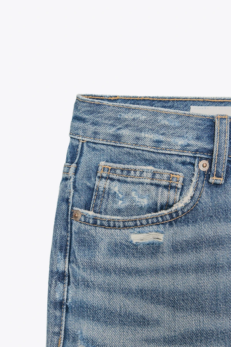 JEAN TRF DROIT DÉCHIRÉ TAILLE NORMALE
