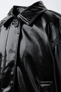 FAUX LEATHER JACKET