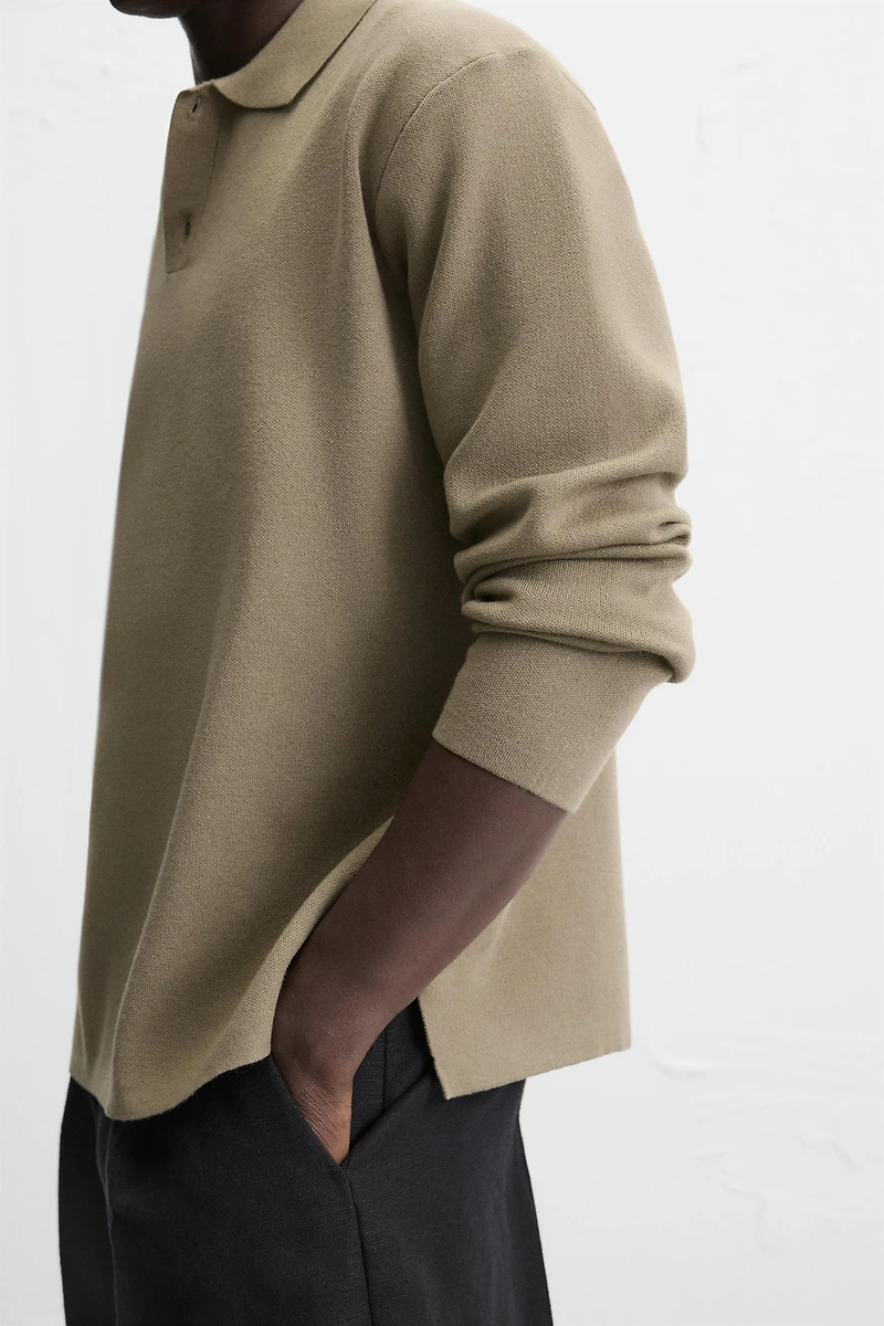 SOFT KNIT POLO SHIRT