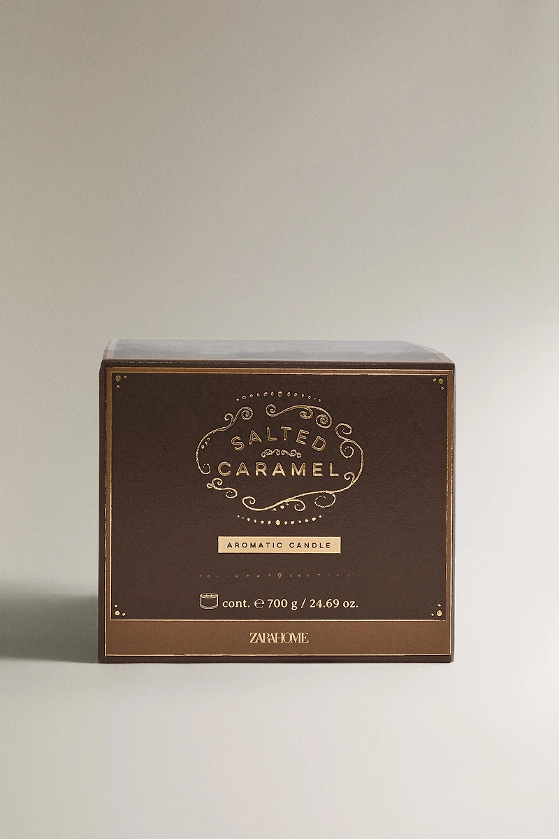 (700 G) BOUGIE PARFUMÉE SALTED CARAMEL