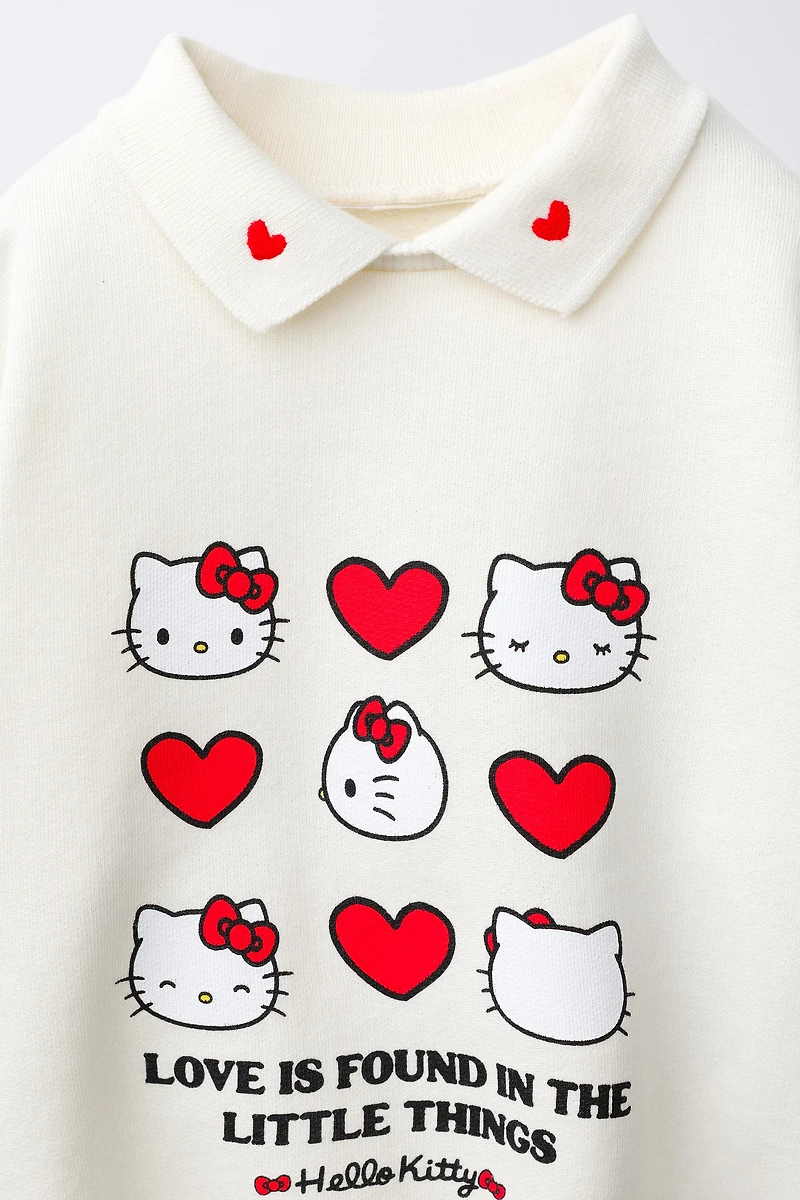 HELLO KITTY © SANRIO POLO SWEATSHIRT