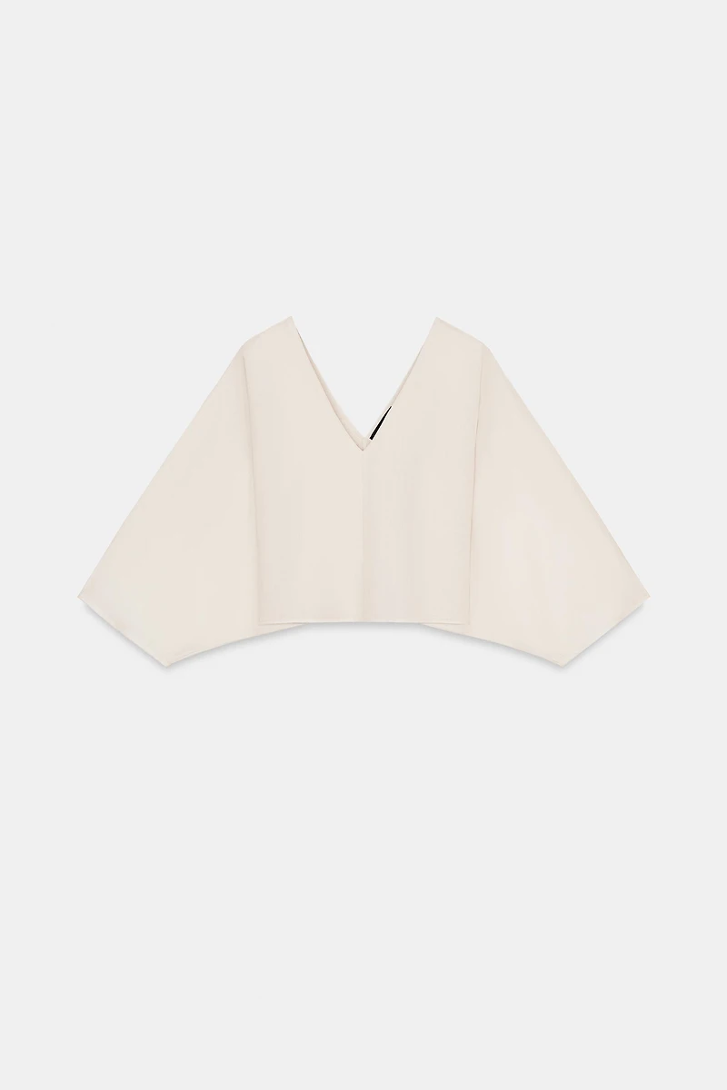COMBINATION KNIT BLOUSE