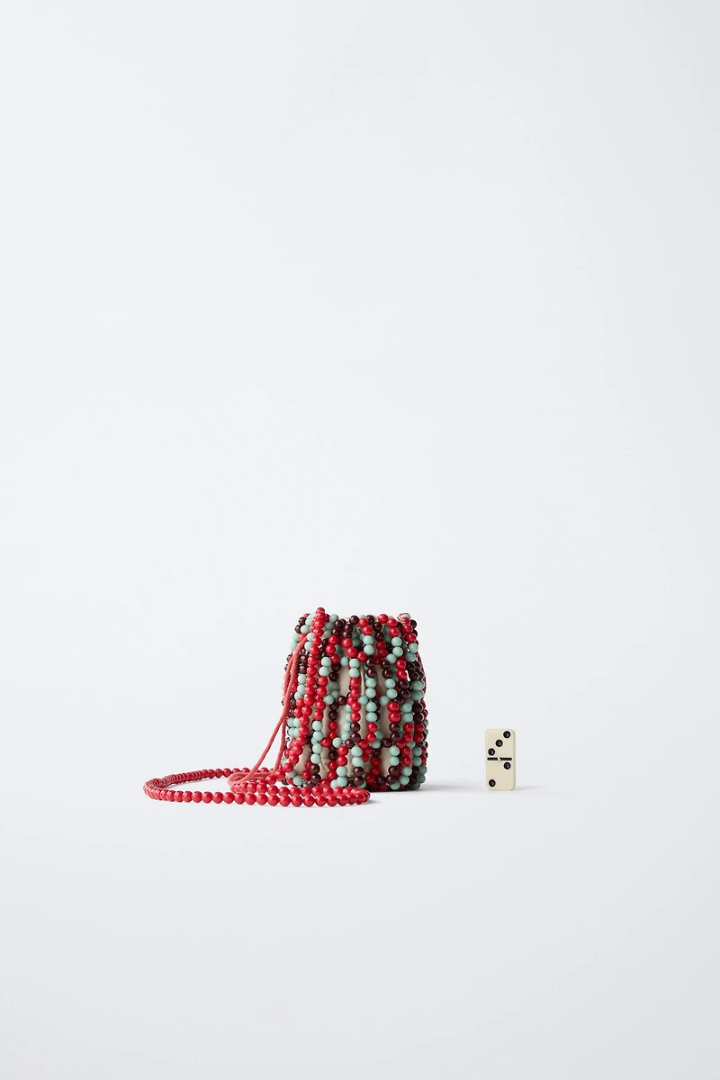 BEADED CROSSBODY BAG