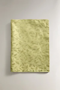 JACQUARD PLANT MOTIF TABLE RUNNER
