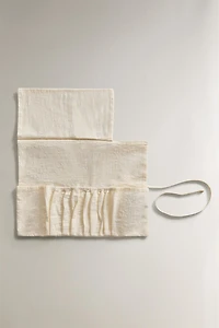 TROUSSE À PINCEAUX DE MAQUILLAGE