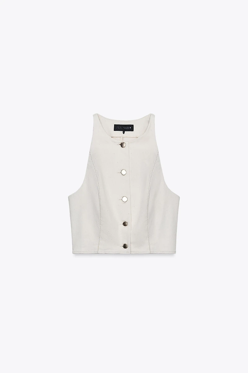 Z1975 SHORT DENIM VEST