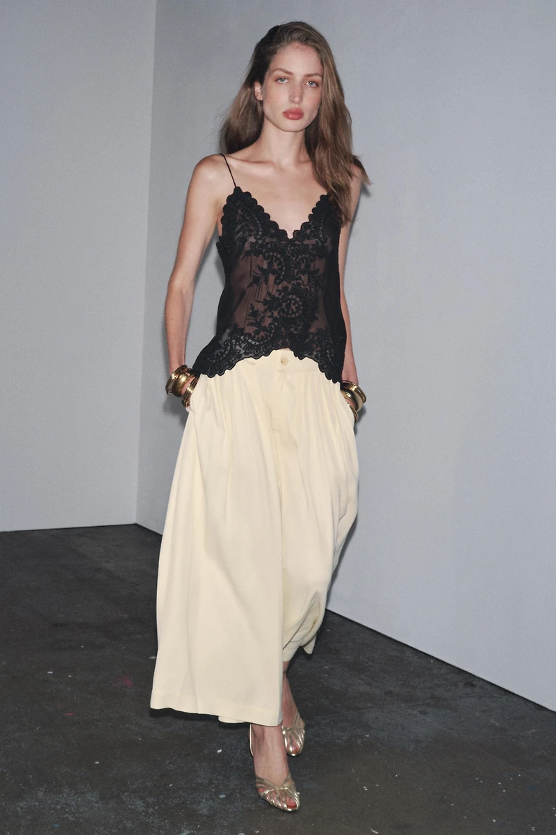 ZW COLLECTION LACE CAMISOLE TOP