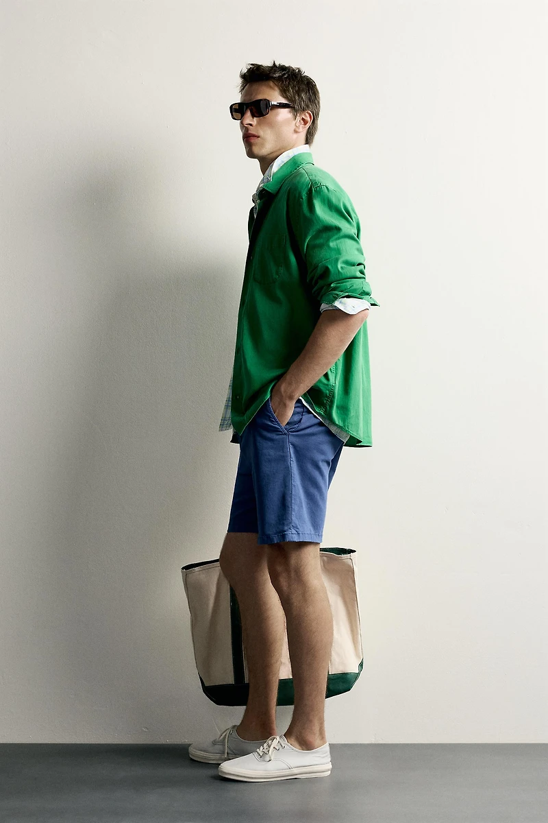 REGULAR FIT CHINO SHORTS