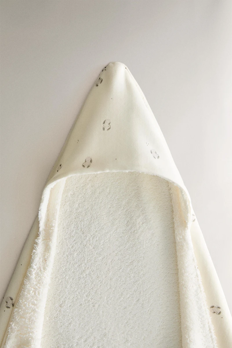 BUNNY HOODED BABY TOWEL