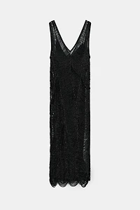 BEADED MIDI DRESS ZW COLLECTION