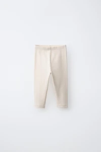 TWO-PACK OF PLAIN RIBBED LEGGINGS