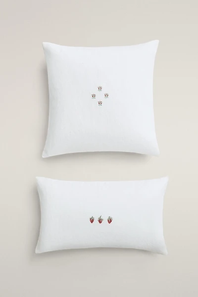 HOUSSE DE COUSSIN FRAISES