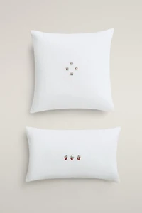HOUSSE DE COUSSIN FRAISES