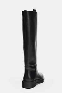 LEATHER EQUESTRIAN BOOT