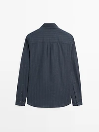 Chemise à rayures tennis regular fit