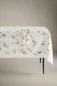 JACQUARD TABLECLOTH WITH FRUIT PRINT