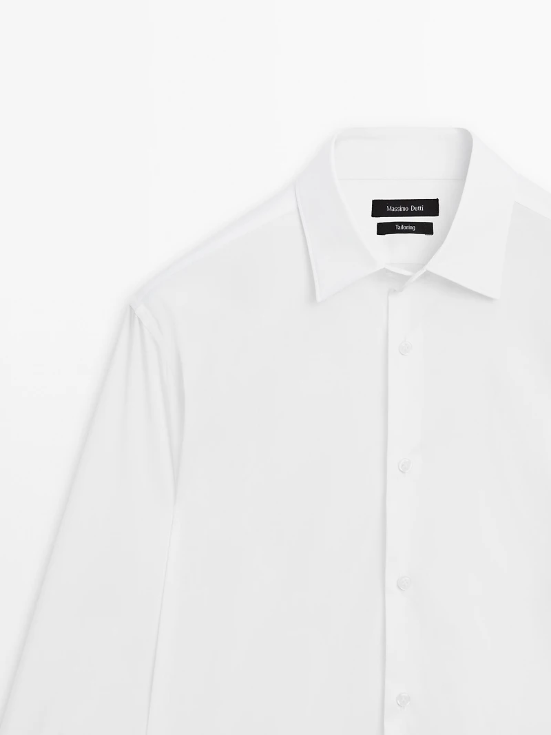 Slim fit stretch shirt