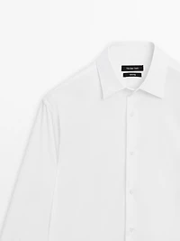 Slim fit stretch shirt