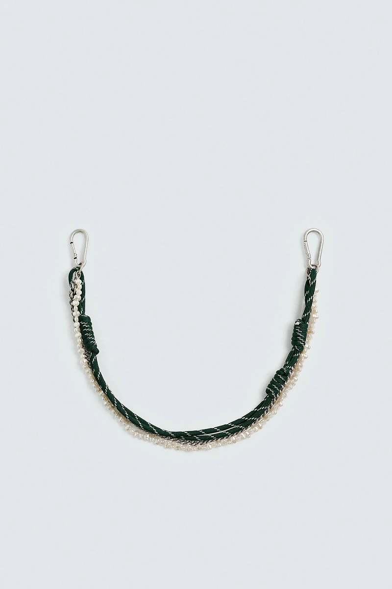 CHAÎNE COMBINÉE AVEC LACET
